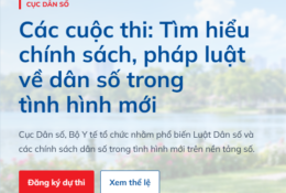 Các cuộc thi tìm hiểu chính sách pháp luật dân số trong tình hình mới